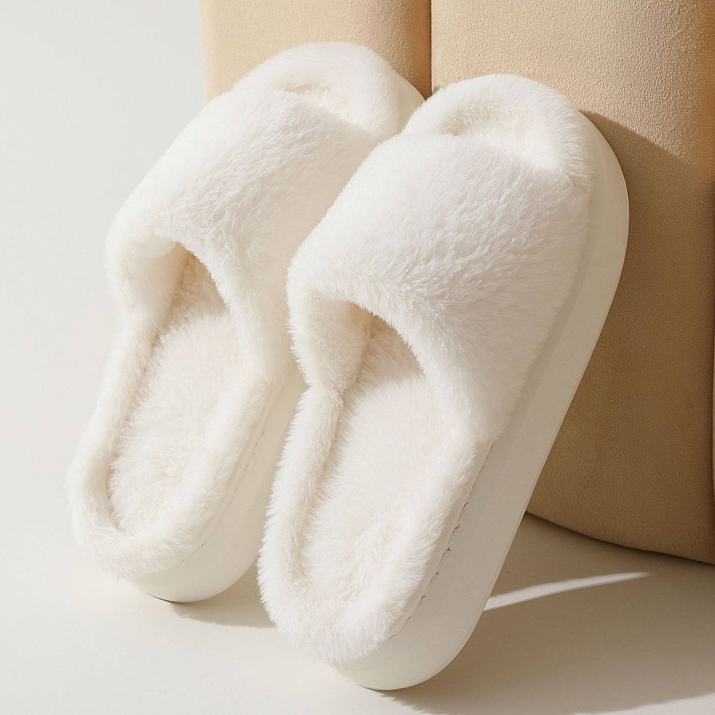 Eva Fluffy Slippers