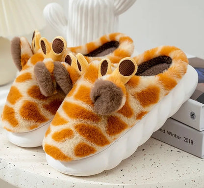 Autumn And Winter Home Velvet Slippers